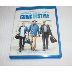 Going in Style (Blu-ray,2017) Morgan Freeman, Michael Caine, Alan Arkin